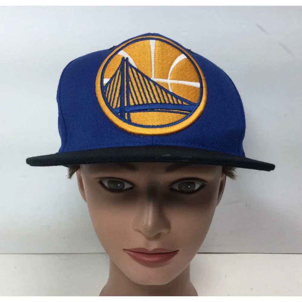 Mitchell & Ness NBA Golden State Warriors‎ Hat Blue SnapBack Baseball Cap